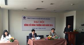 ĐẠI HỘI CỔ ĐÔNG 2016